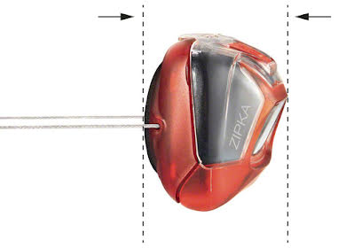 Petzl ZIPKA Headlmap, 200 Lumens: Red alternate image 0