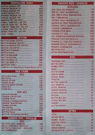 Camp Family Restaurant & Bar menu 1