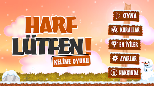 Android application Harf Lütfen! - Kelime Oyunu screenshort