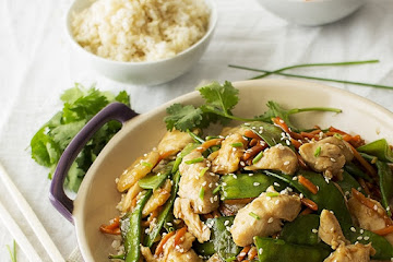 Easy Velveted Chicken Stir Fry