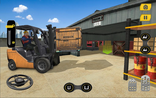 réal chariot élévateur conduite simulateur Jeu 3D captures d'écran apk mod pirater preuve 1