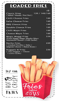 Fries Before Guys menu 3