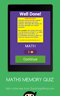 MATHS MEMORY QUIZ(圖8)-速報App