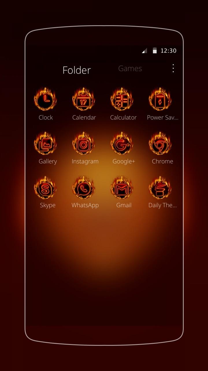 Fire Lion (Flaming) Screen 3