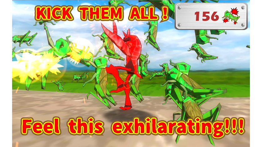 BATTA MAN:Take the BATTER KICK Screen 1