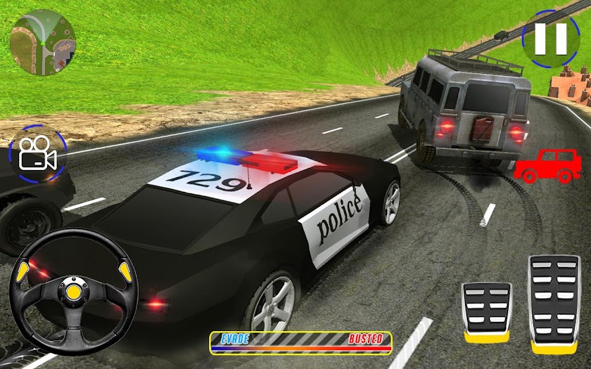 Offroad 4X4 Jeep Police Escape Screen 3