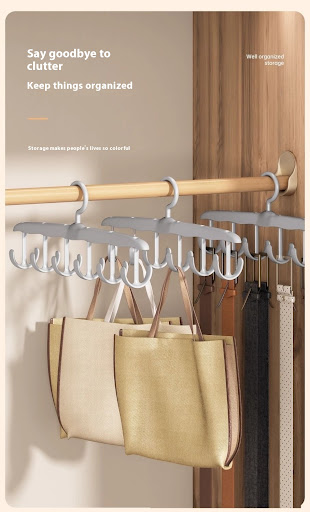 Title 5, Sling Hook Multi-functional Storage Rack, Twelv...