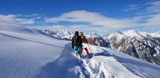 Off piste yoga montgenevre