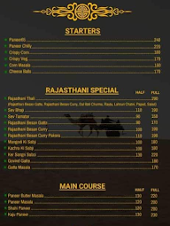 Rajasthani Delights Restaurant menu 5