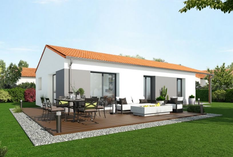  Vente Terrain + Maison - Terrain : 476m² - Maison : 77m² à Bouguenais (44340) 