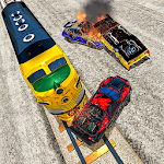 Cover Image of ダウンロード Train Derby Demolition : Car Destruction Sim 2020 1.0 APK