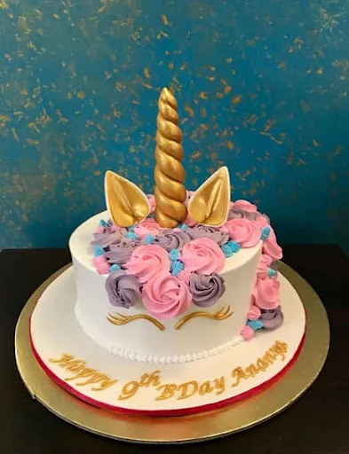 Unicorn Flower Cake