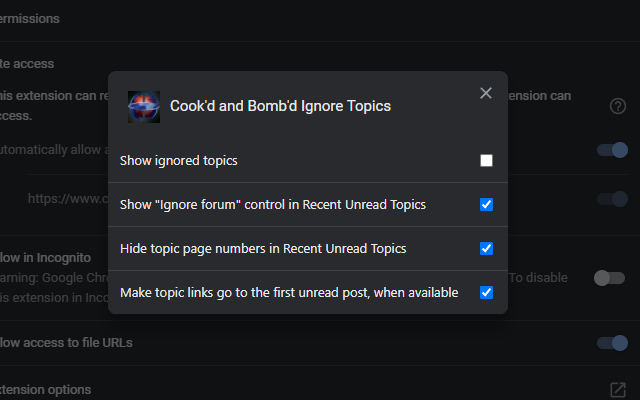 Cook'd and Bomb'd Ignore Topics Preview image 3