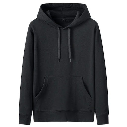 Title 2, Mens Basic Hooded Sweater All-Match Pullover H...