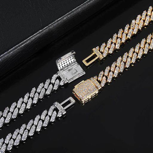 Title 3, 8mm Flip Buckle Single Row Cuban Bracelet – A s...