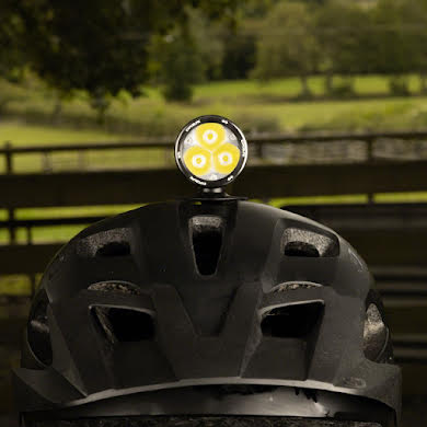 Exposure Lights Diablo Mk14 Headlight - with Helmet and Handlebar Mount, Gun Metal Black alternate image 4