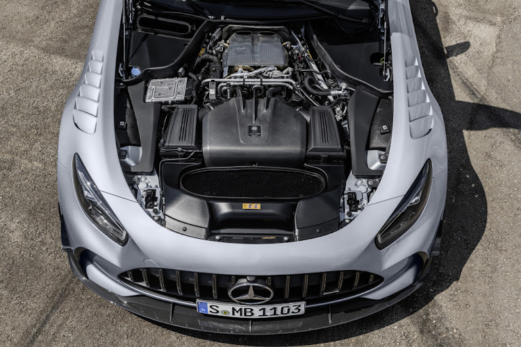 Tweaked 4.0-litre twin-turbocharged V8 is a work of art.