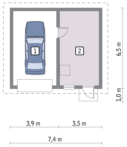 GC46 - Rzut parteru