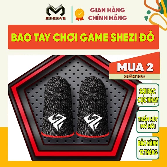 Găng Tay Chơi Game Chống Mồ Hôi Tay Memo Shezi Giá Rẻ Cho Game Thủ Ff Pubg Liên Quân.