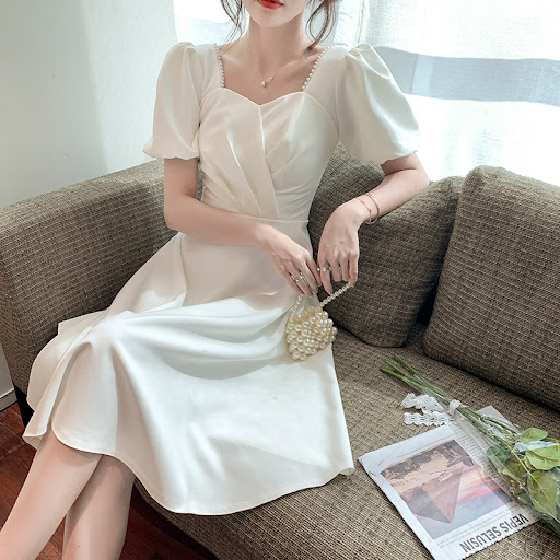 Title 7, Girls Summer French Bubble Sleeve Dress perfec...