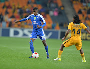 Teboho Mokoena during the Nedbank Cup Quarter Final between Kaizer Chiefs and SuperSport United at FNB Stadium on April 22, 2017 in Johannesburg, South Africa.