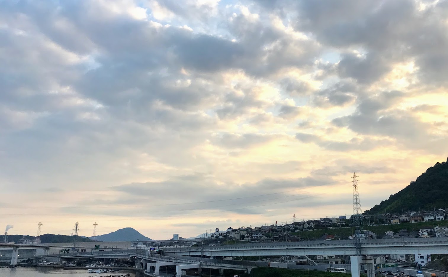 2019年7月15日(月)の夕方