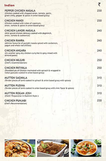 Sip N Rock menu 