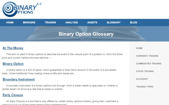 Binary Options A-Z Guide Preview image 5