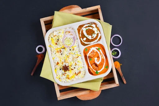Chicken Lababdar & Dal Rice Lunchbox