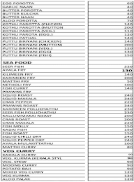 Thalassery Restaurant menu 3