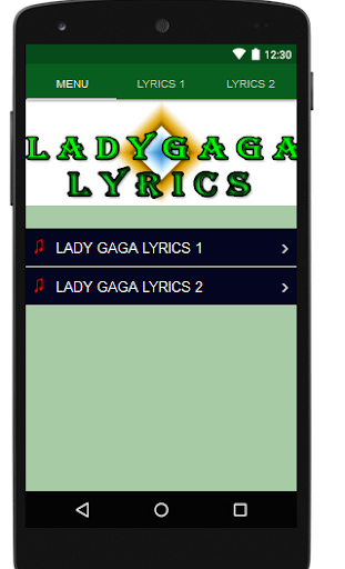 LADY GAGA TOP CHART LYRICS