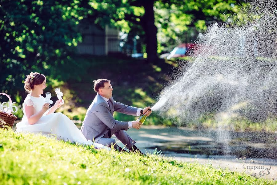 Wedding photographer Aleksey Spirin (spirin). Photo of 3 July 2019