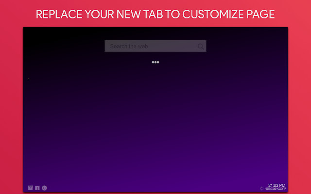 Black And Purple Wallpaper HD Custom New Tab