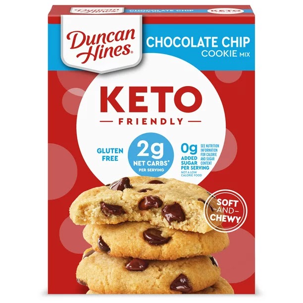 Keto Friendly Chocolate Chip Cookie Mix