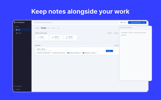 Tab Workspace screenshot 5