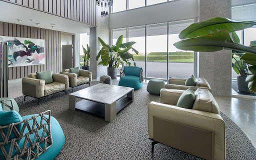 Modern living room with armchairs and sofas - Apartment / penthouse purchase in Punta del Este, 3 bedrooms
