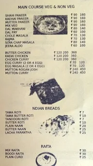 Gabbar Food Point menu 1