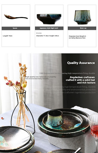 Title 5, Handmade Japanese Tableware Plates for Elegant ...