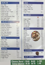 Royal Pizza & Wraps menu 3