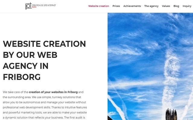 Tips For Website Creation in FRIBORG Blog chrome extension