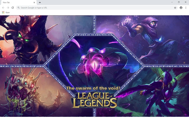 League of Legends Wallpapers and New Tab