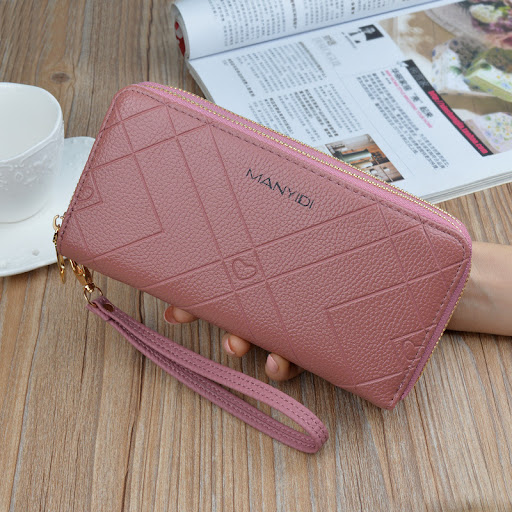 Title 2, Large-Capacity Embossed Wallet Phone Case. Carr...