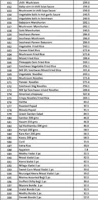 Manoj Bhavan Veg Restaurant menu 3