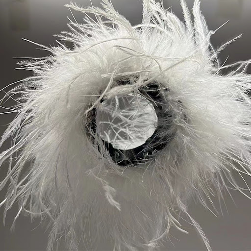 Title 11, New Antique Snap Ring Bracelet Feather Wrist Ba...