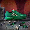 adidas zx 8000 x lego green / footwear white / green