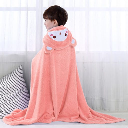 Title 9, Baby Infant Hooded Bath Towel, soft and absorbe...