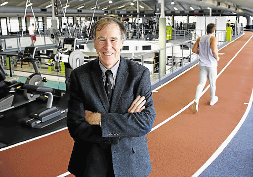 TRACK RECORD: Professor Tim Noakes at the University of Cape Town's Sports Science Institute