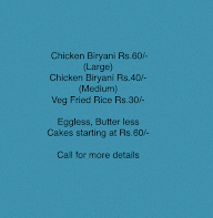 Koshy's menu 1