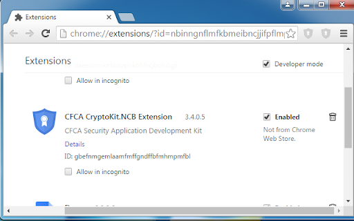 CFCA CryptoKit.NCB Extension