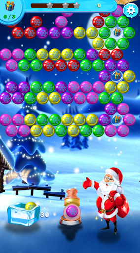 Screenshot Santa Christmas Bubble Shooter